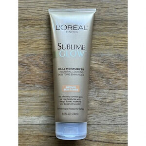 LOreal Paris Sublime Glow Daily Moisturizer Medium Skin Tone Enhancer 8 fl oz